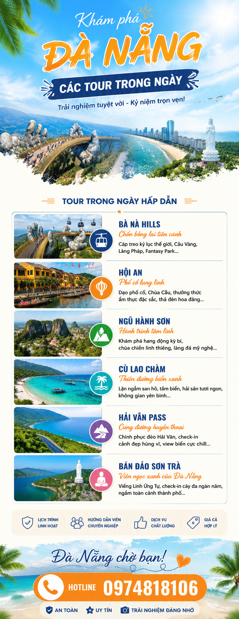 Tour hằng ngày