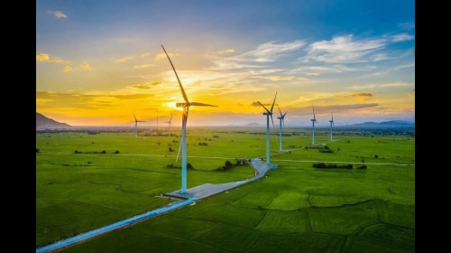 Cánh đồng điện gió Đầm Nại