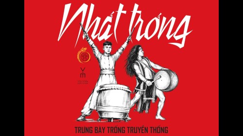 Hiểu thêm nghề làm trống tại Festival Thăng Long