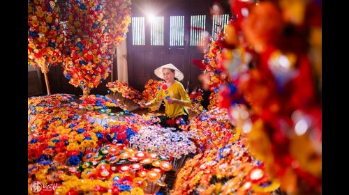 Làng hoa giấy Thanh Tiên mỗi độ xuân về