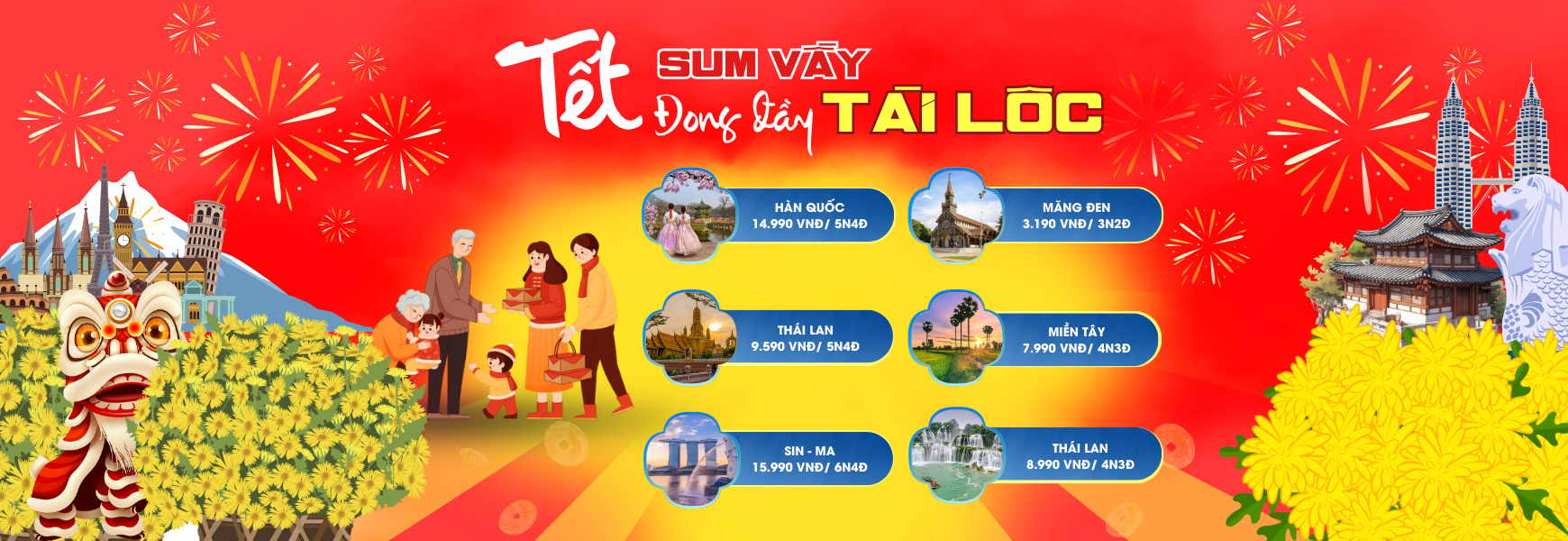 Tour tết 2025